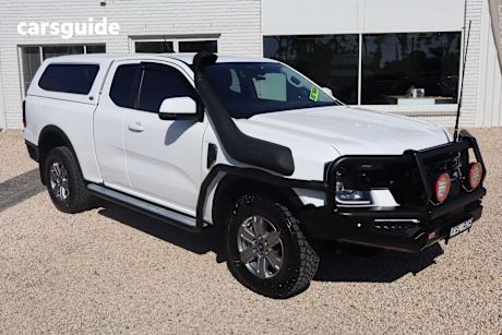White 2024 Ford Ranger Super Cab Utility Xlt 2.0 (4X4)