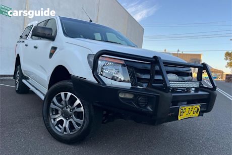 White 2011 Ford Ranger Super Cab Chassis Xl (4X4)
