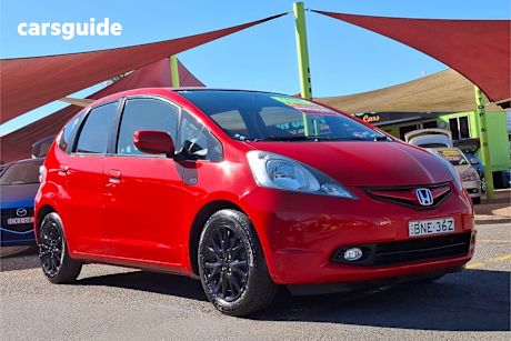 Red 2010 Honda Jazz Hatchback Gli