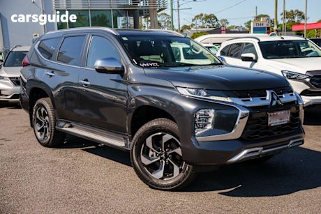Grey 2024 Mitsubishi Pajero Sport Wagon Gls (4Wd) 7 Seat