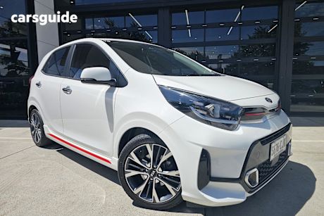 White 2021 Kia Picanto Hatchback Gt-Line (Pe)