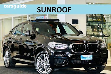 Black 2020 BMW X4 Coupe Xdrive20I M Sport