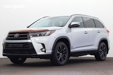Silver 2019 Toyota Kluger Wagon Gxl Black Edition (Awd)