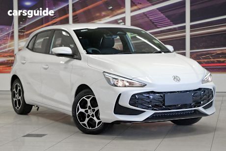White 2025 MG MG3 Hatchback Essence Hybrid+