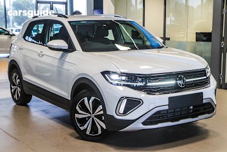 White 2024 Volkswagen T-Cross Wagon 85Tsi Style