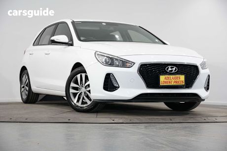 White 2018 Hyundai I30 Hatchback Active 1.6 Crdi