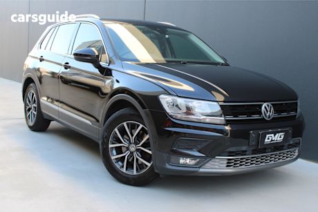 Black 2017 Volkswagen Tiguan Wagon 110 Tsi Comfortline