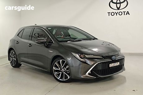 Silver 2021 Toyota Corolla Hatchback Zr Hybrid