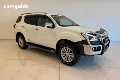 White 2018 Isuzu MU-X Wagon Ls-T (4X4)