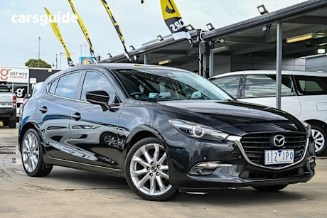 Black 2016 Mazda 3 Hatchback Sp25 Gt