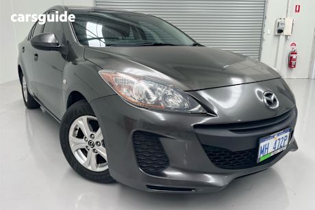 Grey 2013 Mazda 3 Sedan Neo