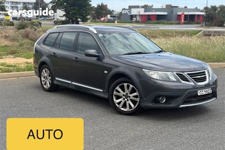 Grey 2011 Saab 9-3 Wagon X 2.0Ts