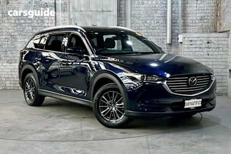 Blue 2020 Mazda CX-8 Wagon Touring (Fwd)