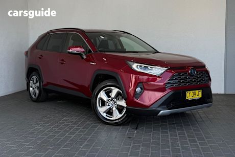 Red 2020 Toyota RAV4 Wagon Gxl Awd Hybrid