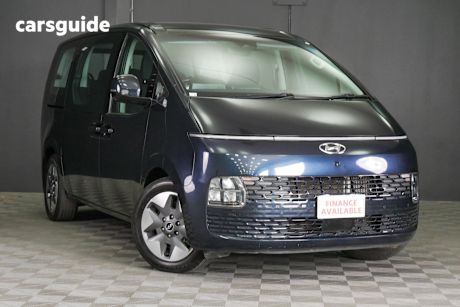 Blue 2021 Hyundai Staria Wagon