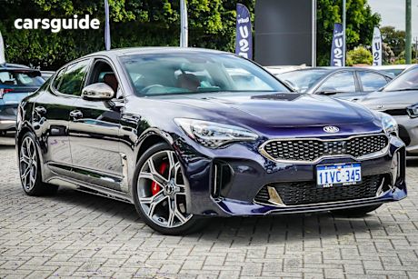 Blue 2020 Kia Stinger Sedan Gt (Black Leather)