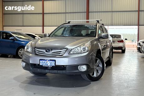 Silver 2011 Subaru Outback Wagon 3.6R