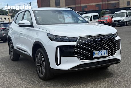 White 2025 Chery Tiggo 4 Wagon Ultimate Hev