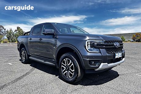 Grey 2025 Ford Ranger Double Cab Pick Up Sport 3.0 (4X4)