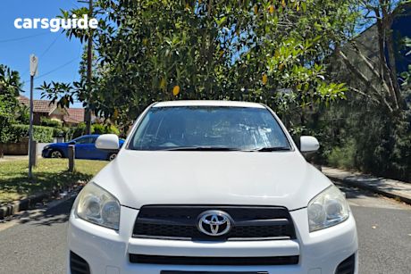 White 2012 Toyota RAV4 Wagon Cv (2Wd)