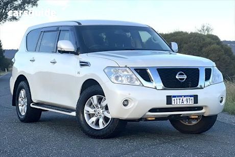 White 2016 Nissan Patrol Wagon Ti (4X4)