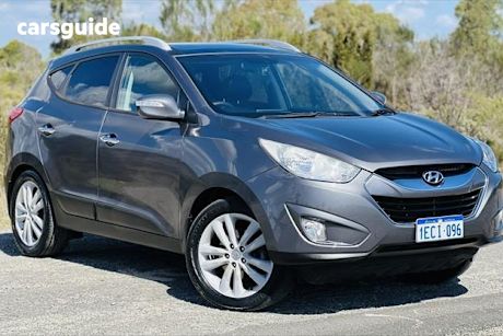 Grey 2012 Hyundai IX35 Wagon Highlander (Awd)