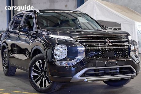 Black 2025 Mitsubishi Outlander Wagon Ls 7 Seat (2Wd)