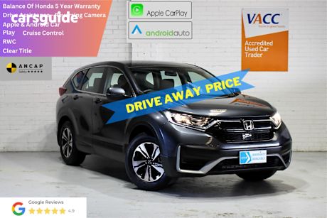 Grey 2022 Honda CR-V Wagon Vi (2Wd) 5 Seats