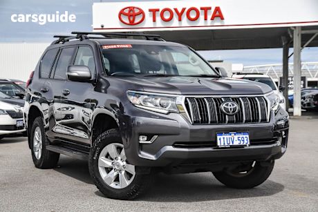 Grey 2020 Toyota Landcruiser Prado Wagon Gxl