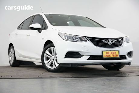 White 2017 Holden Astra Sedan Ls