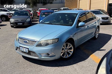 Blue 2010 Ford Falcon Sedan G6E