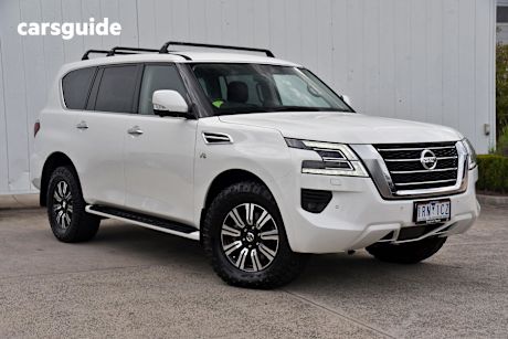 White 2020 Nissan Patrol Wagon Ti (4X4)