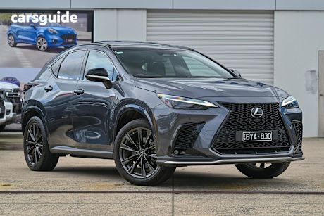 Grey 2022 Lexus NX350 Wagon F Sport Awd