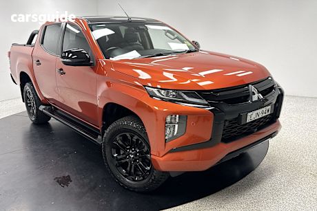 Orange 2020 Mitsubishi Triton Double Cab Pick Up Gsr (4X4)