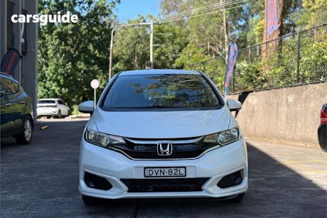 White 2018 Honda Jazz Hatchback Vti