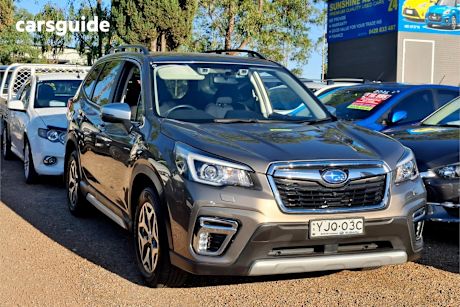 Bronze 2020 Subaru Forester Wagon 2.0E-L Hybrid (Awd)