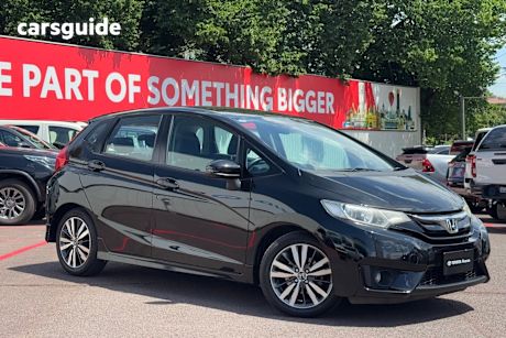 Black 2014 Honda Jazz Hatchback Vti-L