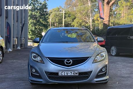 Blue 2012 Mazda 6 Wagon Touring