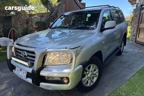 Silver 2009 Toyota Landcruiser Wagon Sahara (4X4)