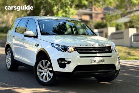 White 2015 Land Rover Discovery Sport Wagon Td4 Se