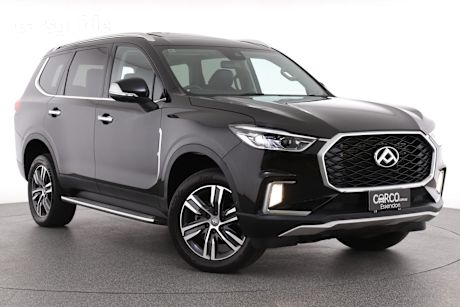 Black 2022 LDV D90 Wagon Executive (4Wd) D20