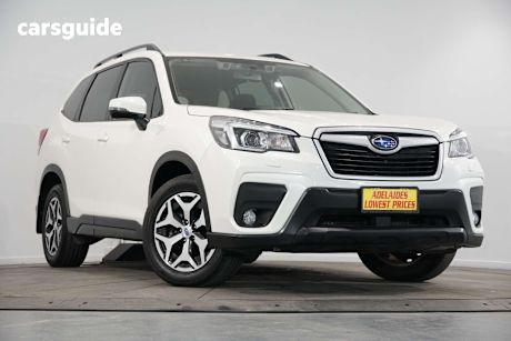 White 2020 Subaru Forester Wagon 2.5I (Awd)