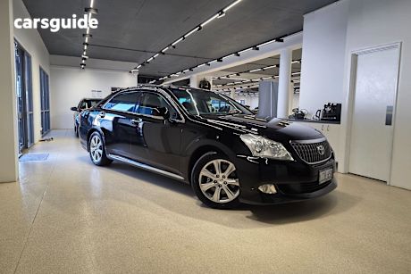 Black 2009 Toyota Crown Sedan MAJESTA V8 C-TYPE (ZX001219)