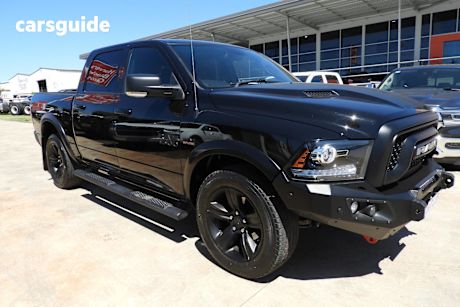 Black 2022 RAM 1500 Crew Cab Utility Warlock Ii