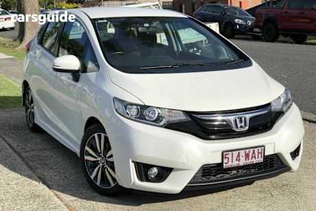 White 2015 Honda Jazz Hatchback Vti-S