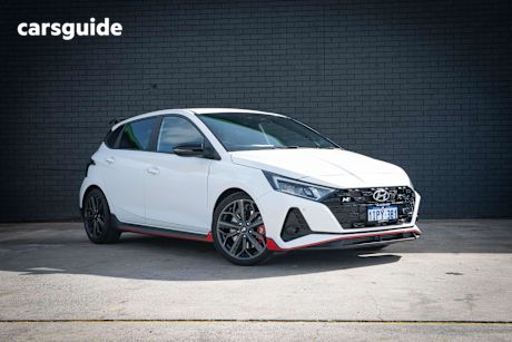 White 2023 Hyundai I20 Hatchback N