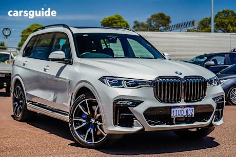 White 2019 BMW X7 Wagon Xdrive 30D