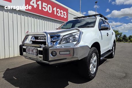 White 2015 Isuzu MU-X Wagon Ls-T (4X4)