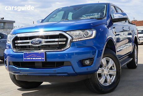 Blue 2018 Ford Ranger Double Cab Chassis Xl 2.2 (4X4)