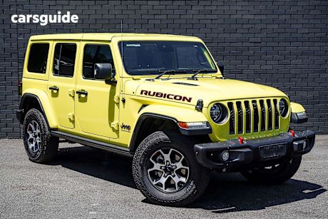 Yellow 2023 Jeep Wrangler Unlimited Hardtop Rubicon (4X4)